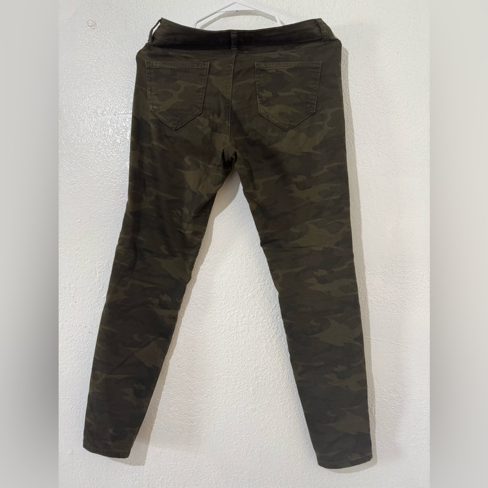 Zara Khaki Denim Trousers